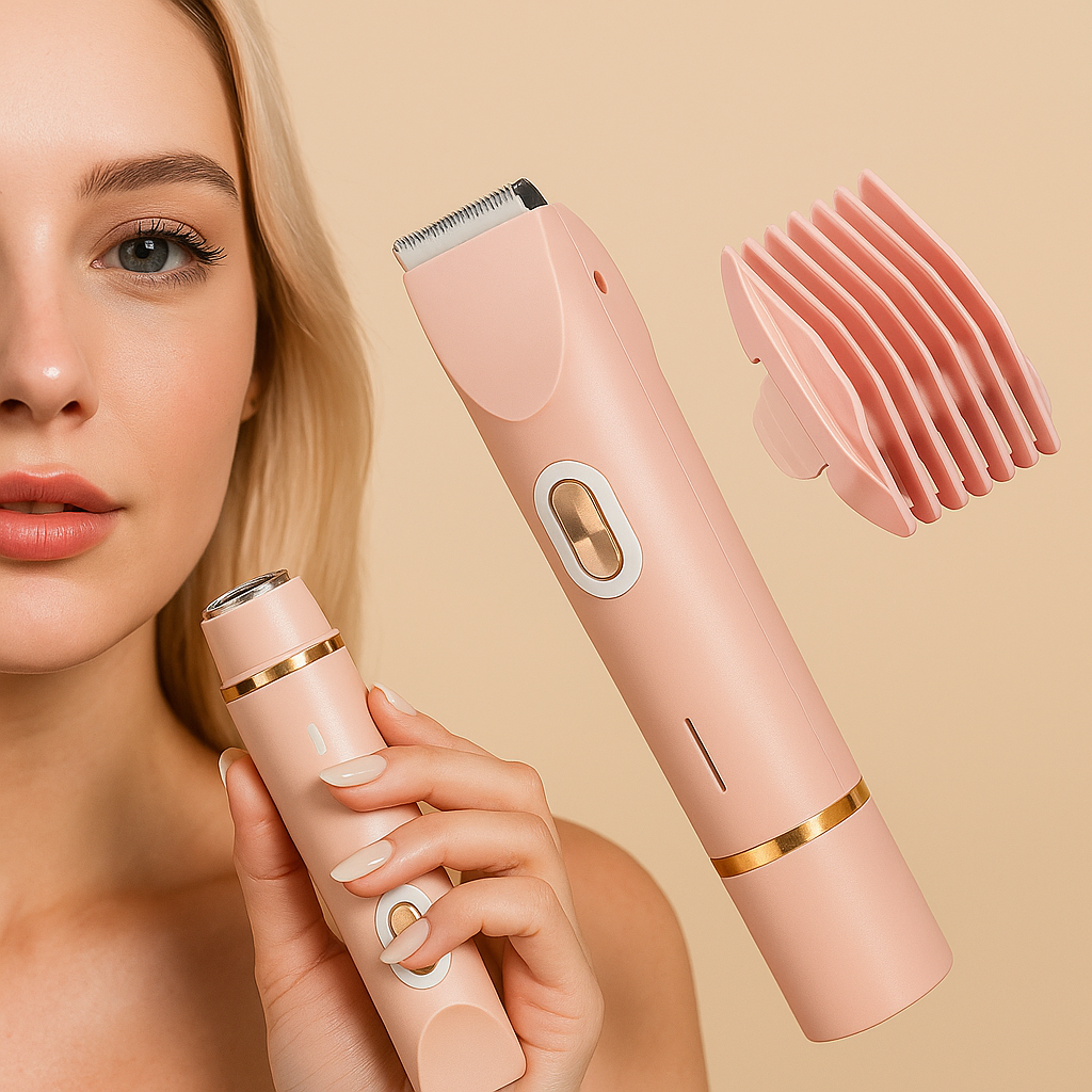 Skyniva™ – Rasoir Électrique Femme 2-en-1, Douceur & Précision