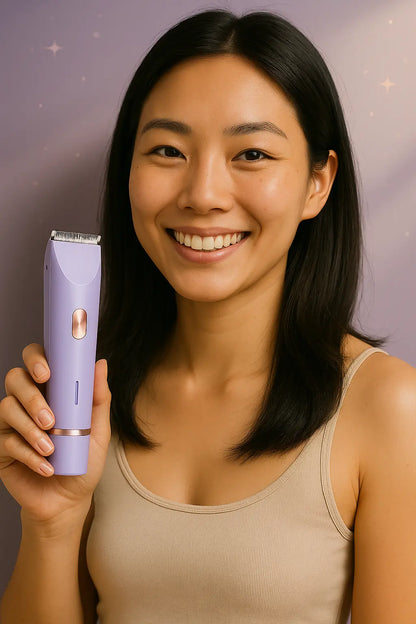 Skyniva™ – Afeitadora eléctrica 2 en 1 para mujeres: suavidad y precisión