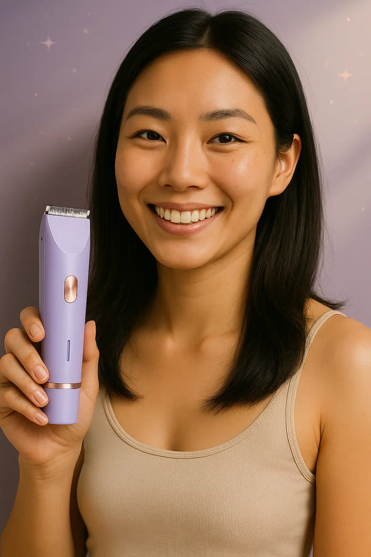 Skyniva™ – Afeitadora eléctrica 2 en 1 para mujeres: suavidad y precisión