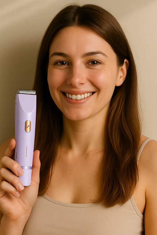 Skyniva™ – Afeitadora eléctrica 2 en 1 para mujeres: suavidad y precisión